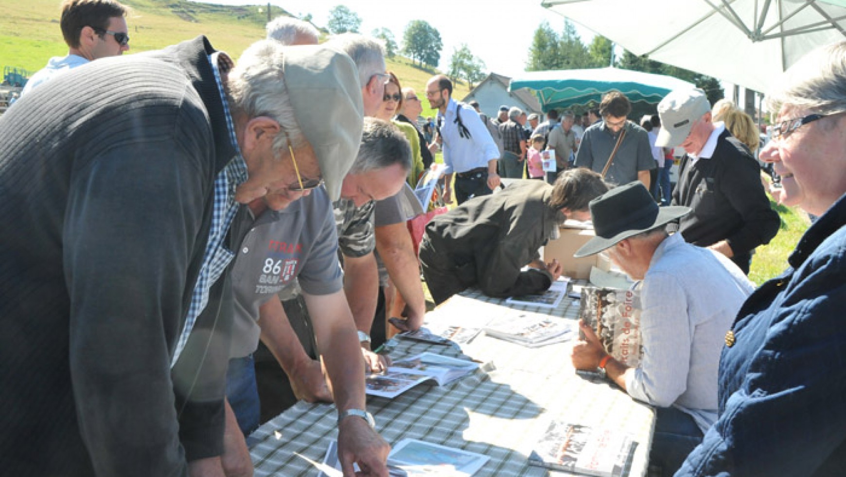 « Portraits de Foire » connait le succès à la Foire du 16 Aout