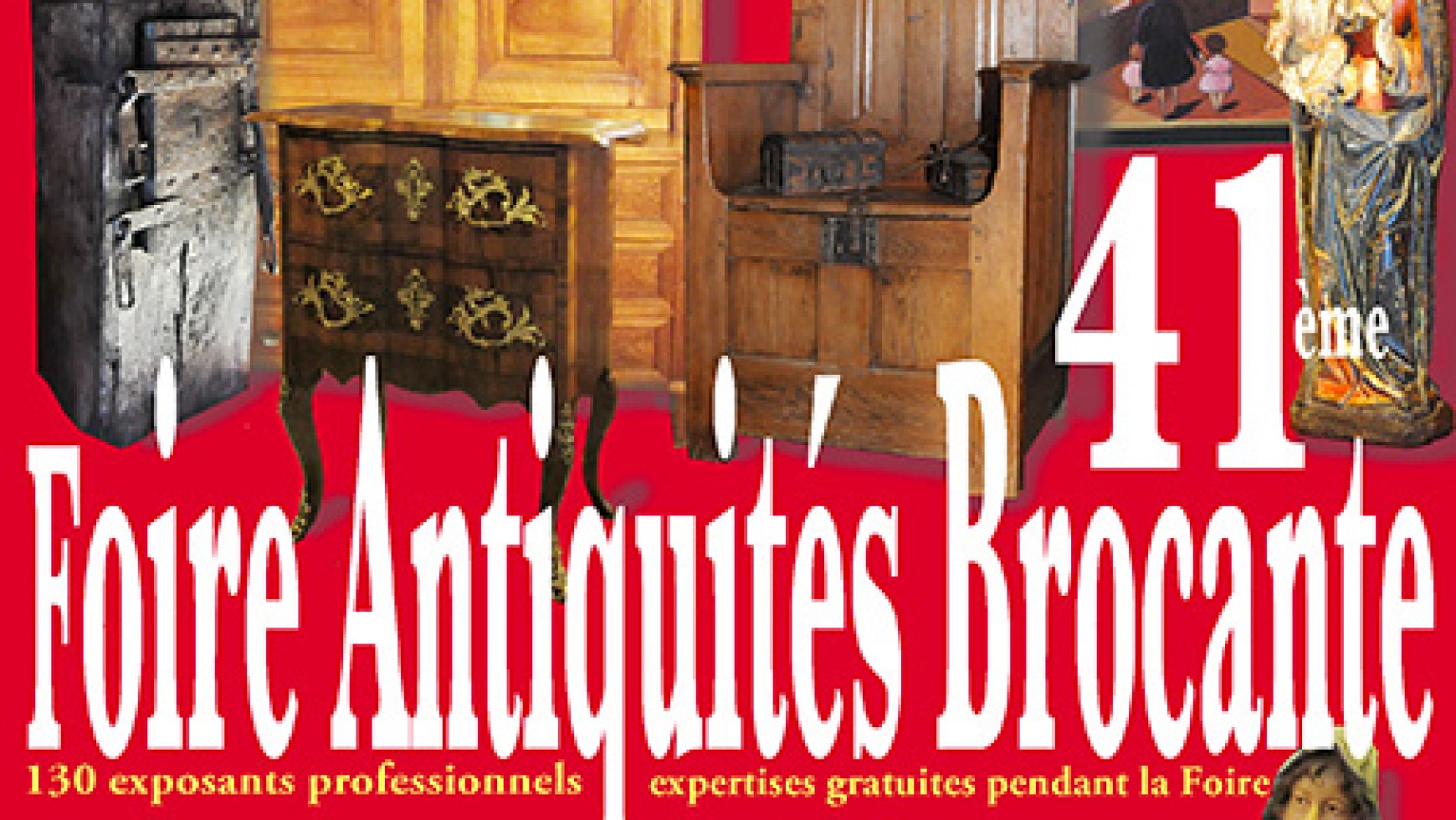 FOIRE À LA BROCANTE ET AUX ANTIQUITÉS – 2017