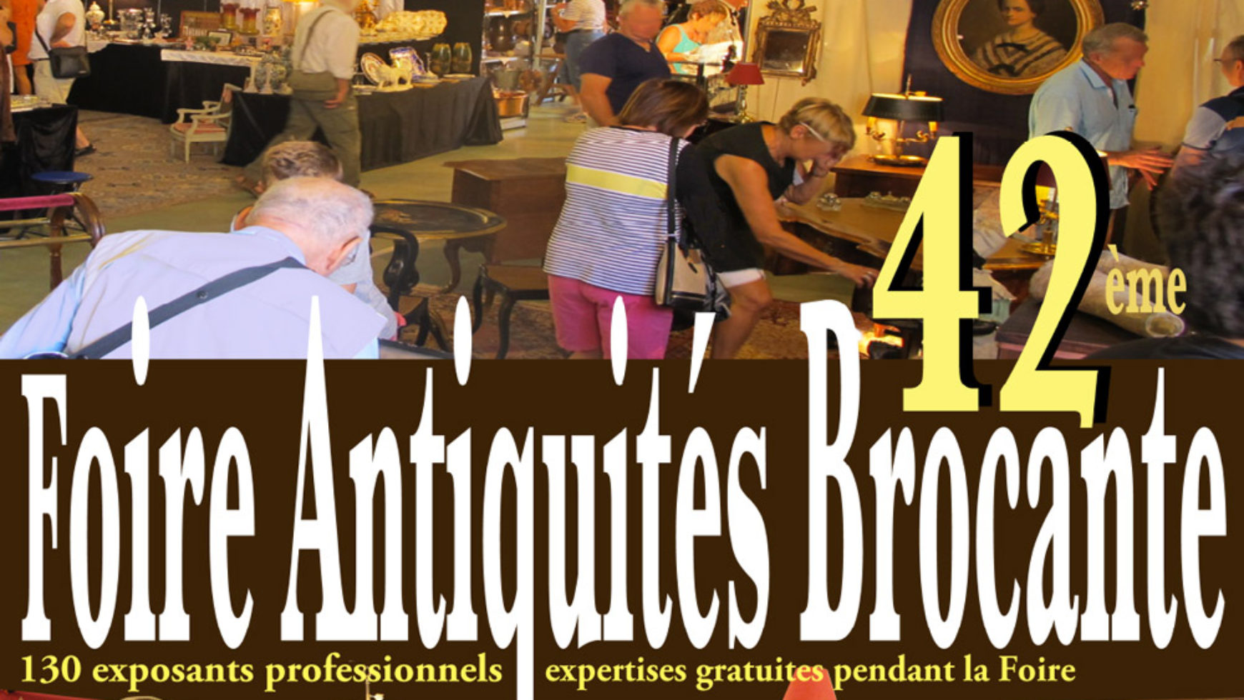 FOIRE À LA BROCANTE ET AUX ANTIQUITÉS – 2018