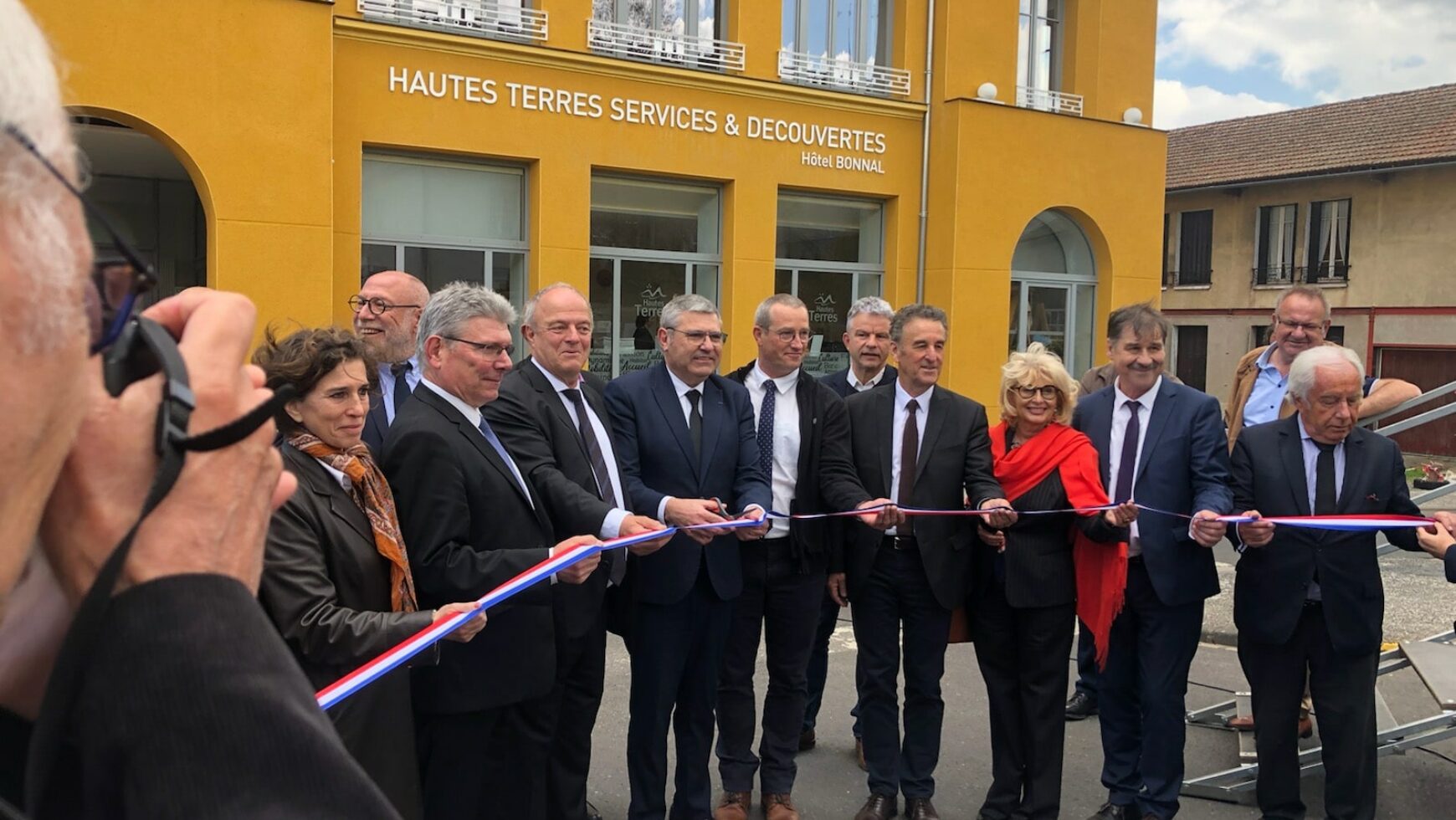 Inauguration de Hautes Terres Services et Découvertes à Allanche