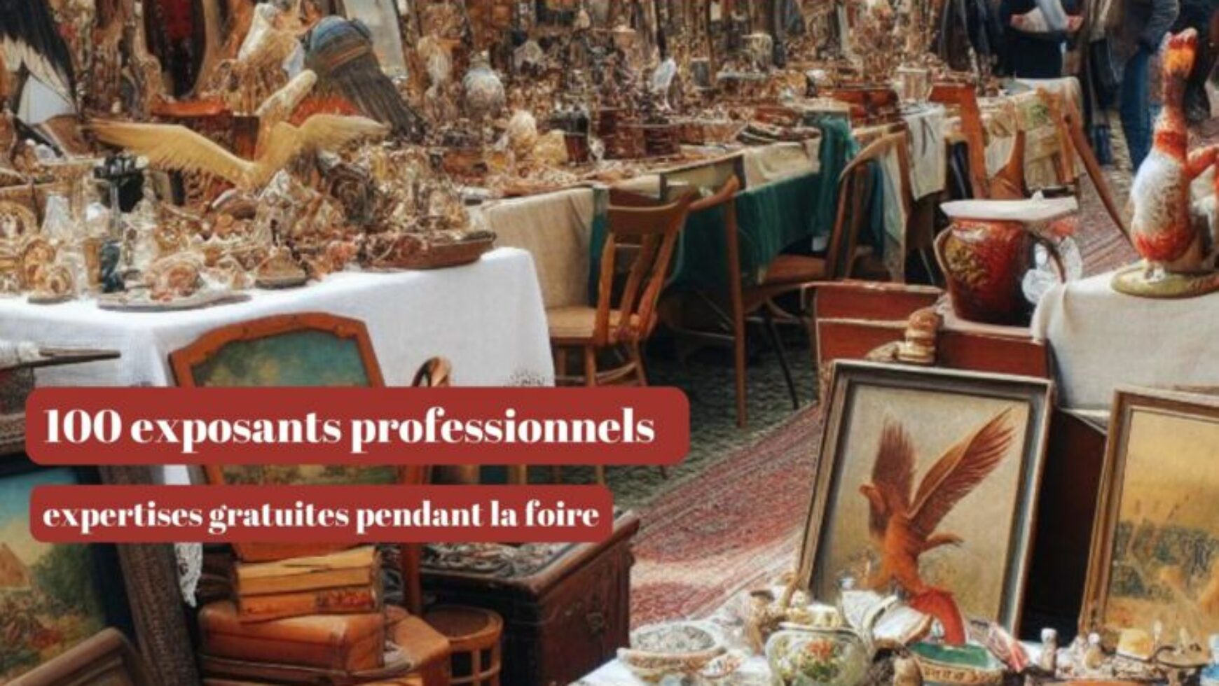 Foire à la brocante et aux antiquités – Allanche – 2024 – 48è édition