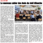 « Le nouveau cahier des Amis du vieil Allanche »- La Montagne – 21 juillet 2026 / Allanche
